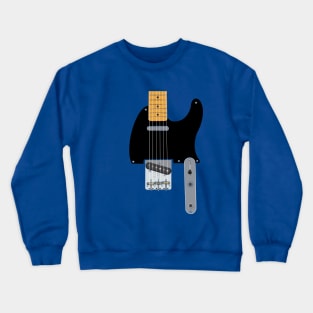 American Vintage Electric Guitar - rockstar father swag Crewneck Sweatshirt